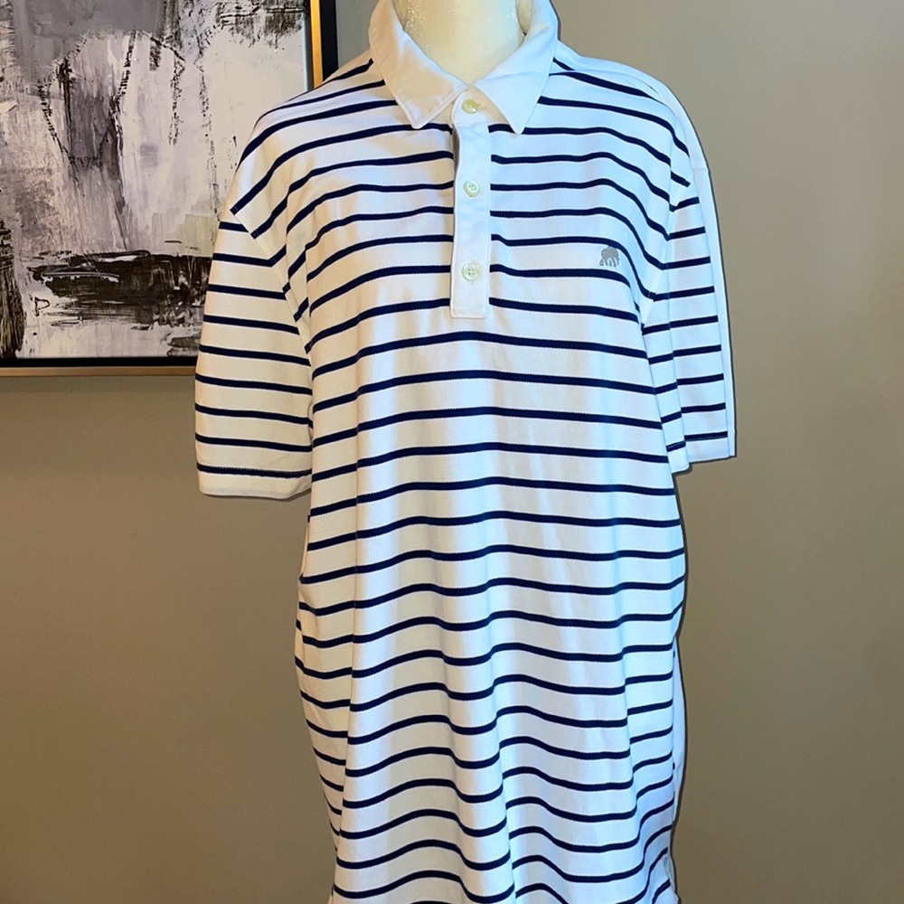 XL Banana Republic Striped Polo